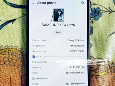 SAMSUNG S24 ULTRA (12/512GB) for Sale - Black Titanium