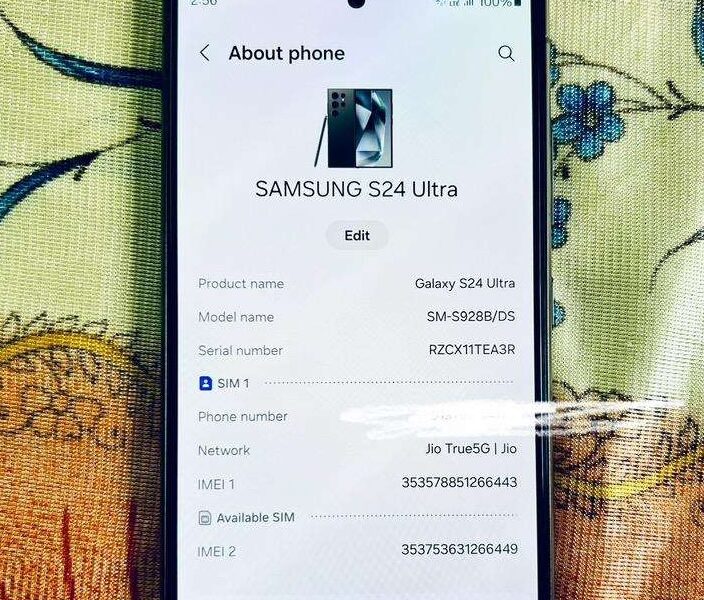 SAMSUNG S24 ULTRA (12/512GB) for Sale - Black Titanium